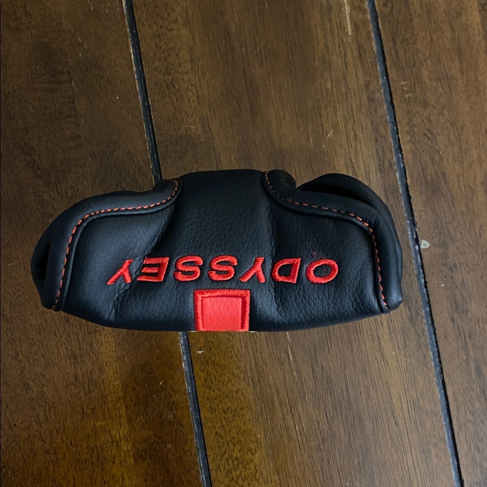 Odyssey Black and Red Putter Cover
